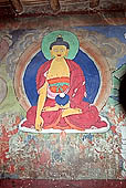 Ladakh - Tikse gompa, mural paintings